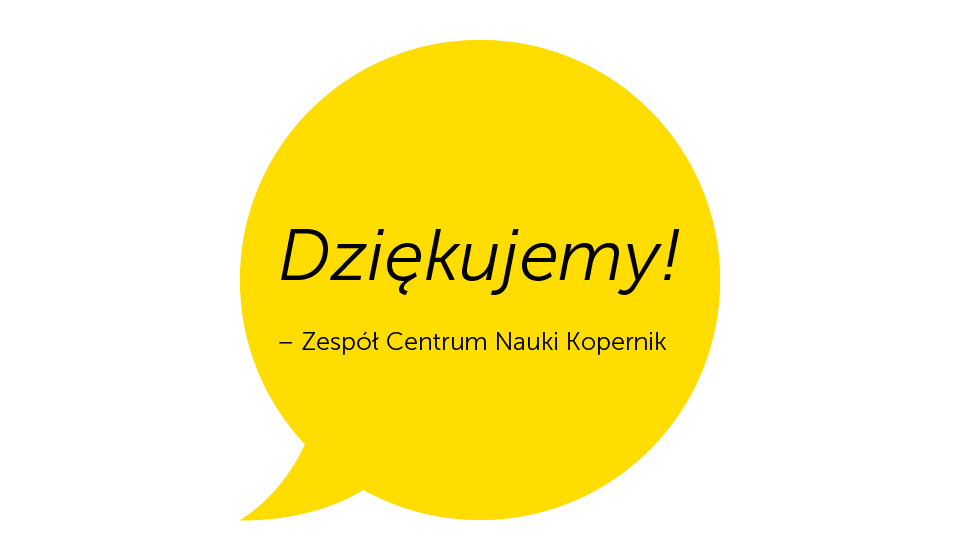 Dziękujemy za wsparcie nas