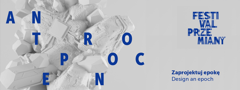 Grafika reklamująca Festiwal Przemiany 2015