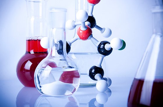 Zdjęcie modelu chemicznego