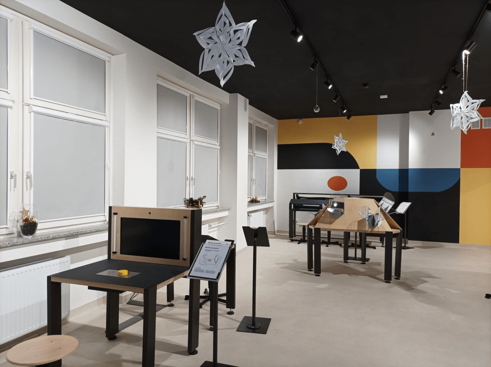 Wnętrze strefy odkrywania aktywności i wyobraźni w Raciborzu