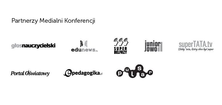 Stopka z logotypami sponsorów i partnerów