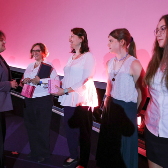 Na zdjęciu widać drużynę tegorocznych laureatów konkursu Nauka dla Ciebie z SP nr 5 w Gliwicach.