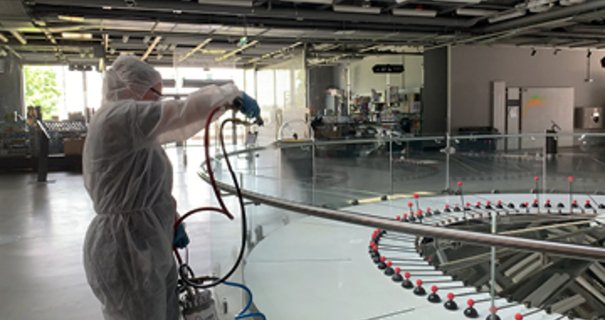 Nanodezynfekcja w Kopernika - jak Kopernik radzi sobie z epidemią