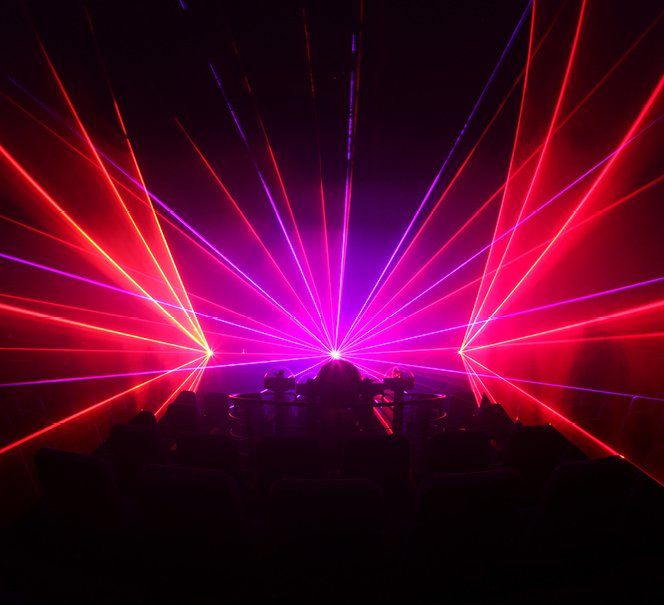 Pokaz laserowy Dark Side of the Moon 