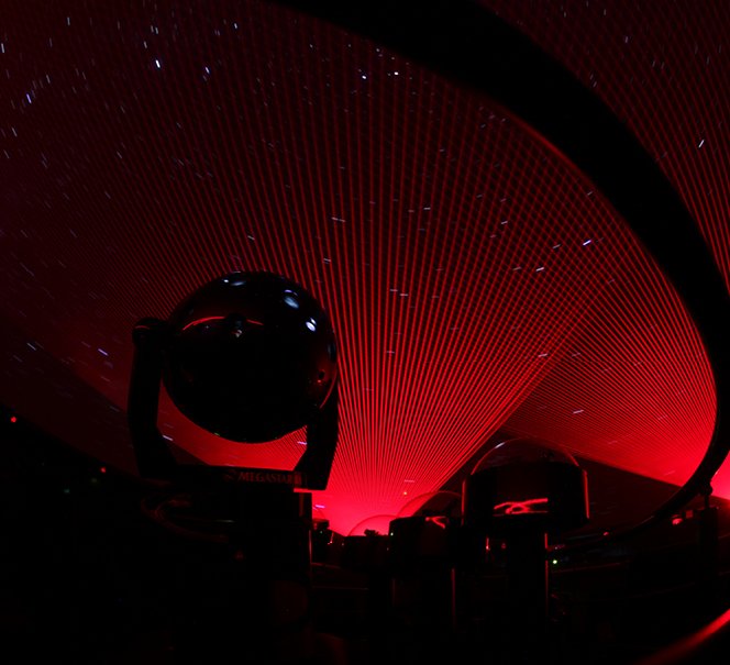 Pokaz laserowy Dark Side of the Moon 