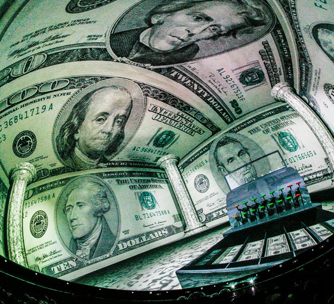 Pokaz laserowy Dark Side of the Moon 