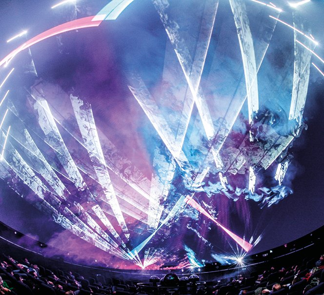 Pokaz laserowy Dark Side of the Moon 