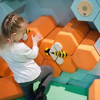 wystawa Bzzz! dla najmłodszych